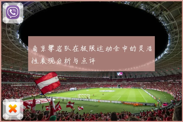 南京攀岩队在极限运动会中的灵活性表现分析与点评