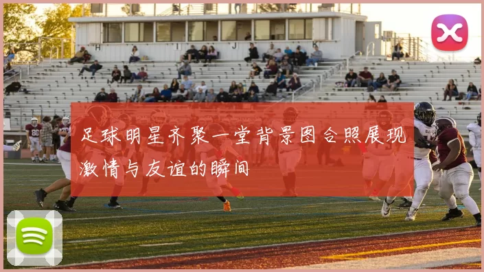 足球明星齐聚一堂背景图合照展现激情与友谊的瞬间