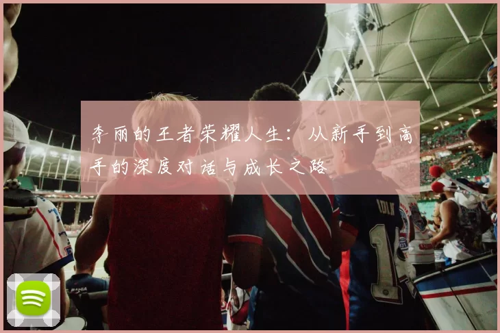 李丽的王者荣耀人生：从新手到高手的深度对话与成长之路